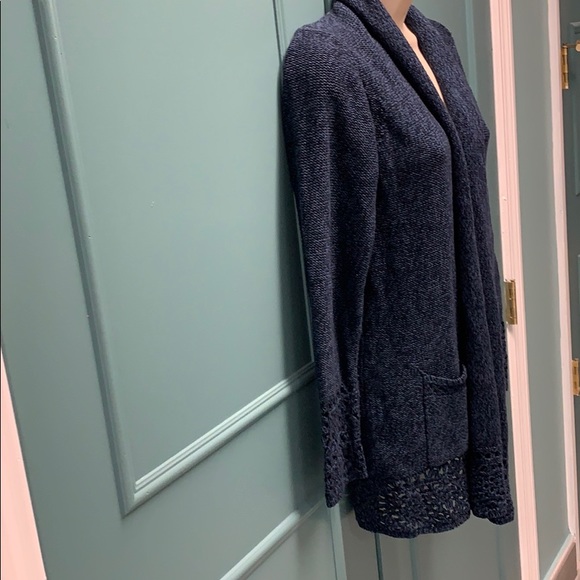 ORIGINAL vintage NWOT LUCKY BRAND SHAWL CARDIGAN - Picture 4 of 7